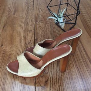 Vintage Montgomery Ward Heel Sandals